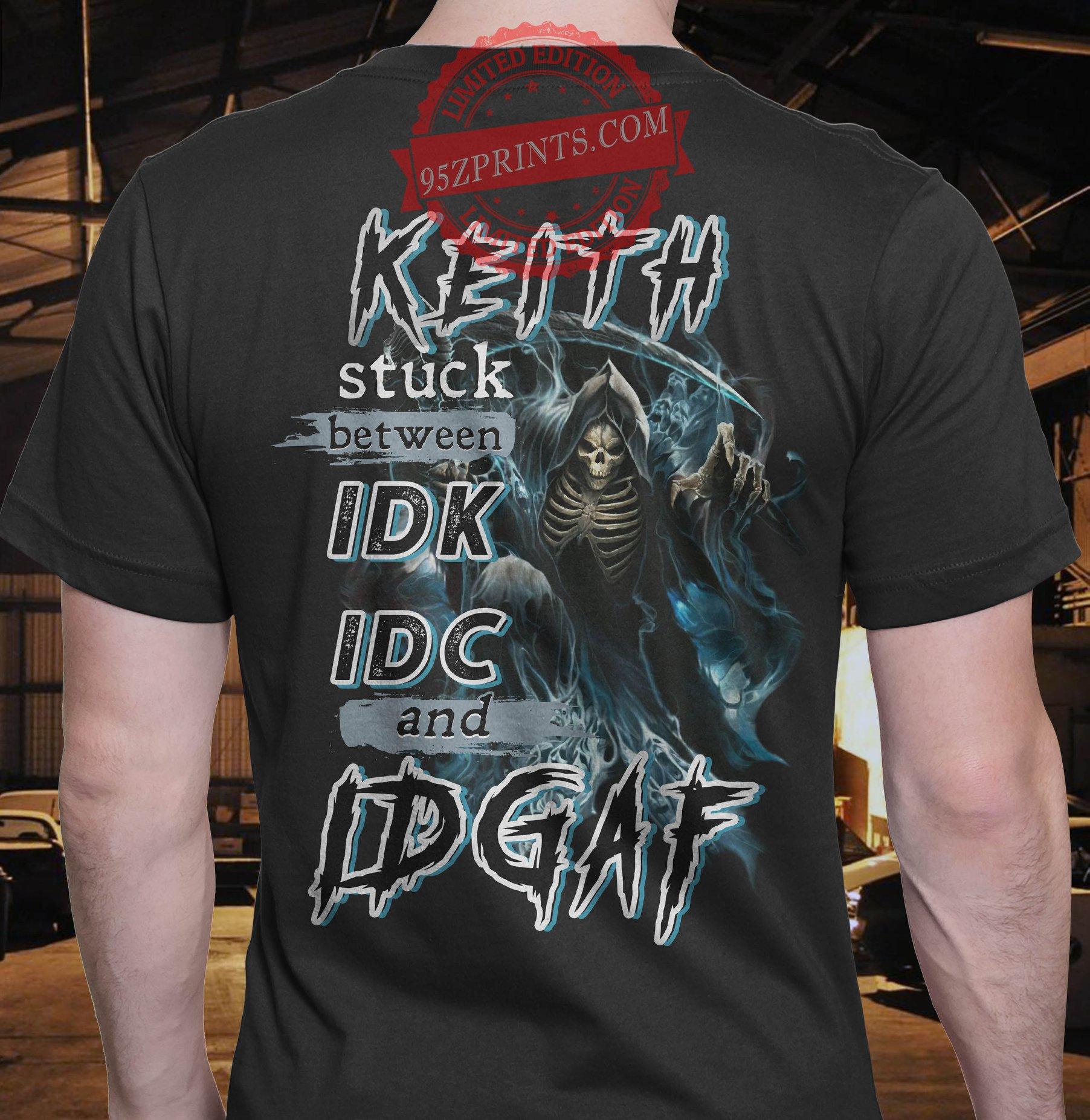 God Death Skeleton - Keith stuck between idk idc and idgaf