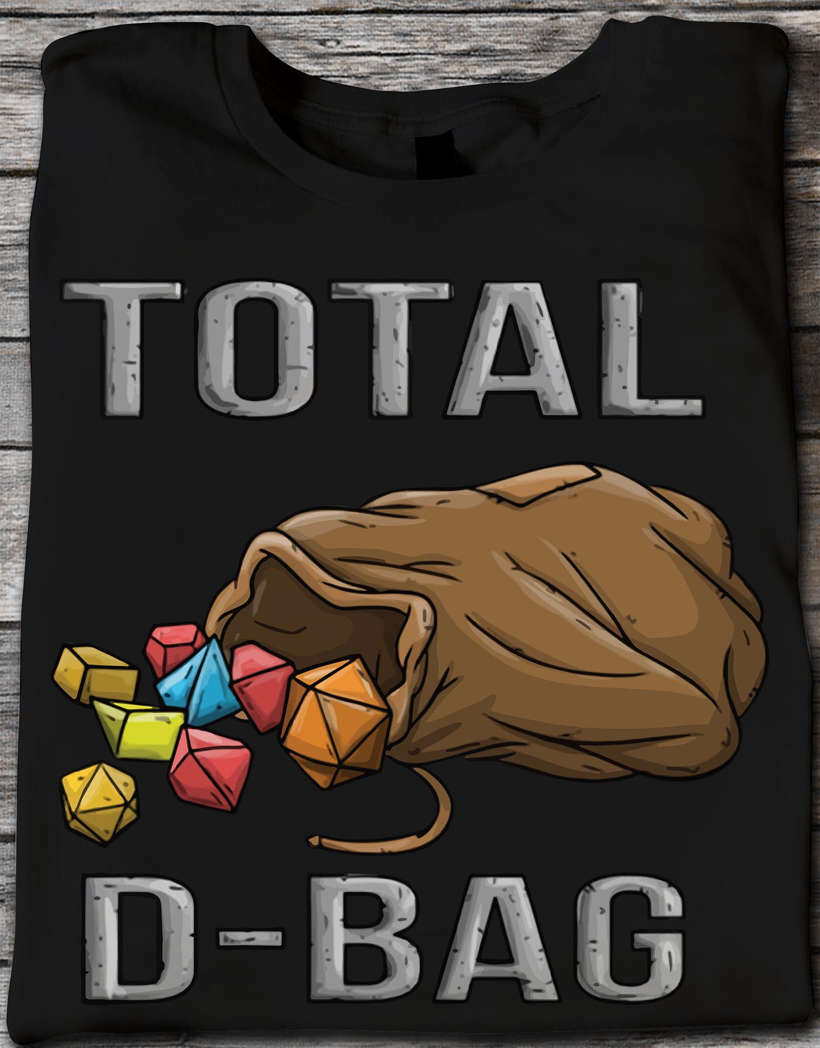 Dice Bag, Dungeon And Dragon - Total D-Bag
