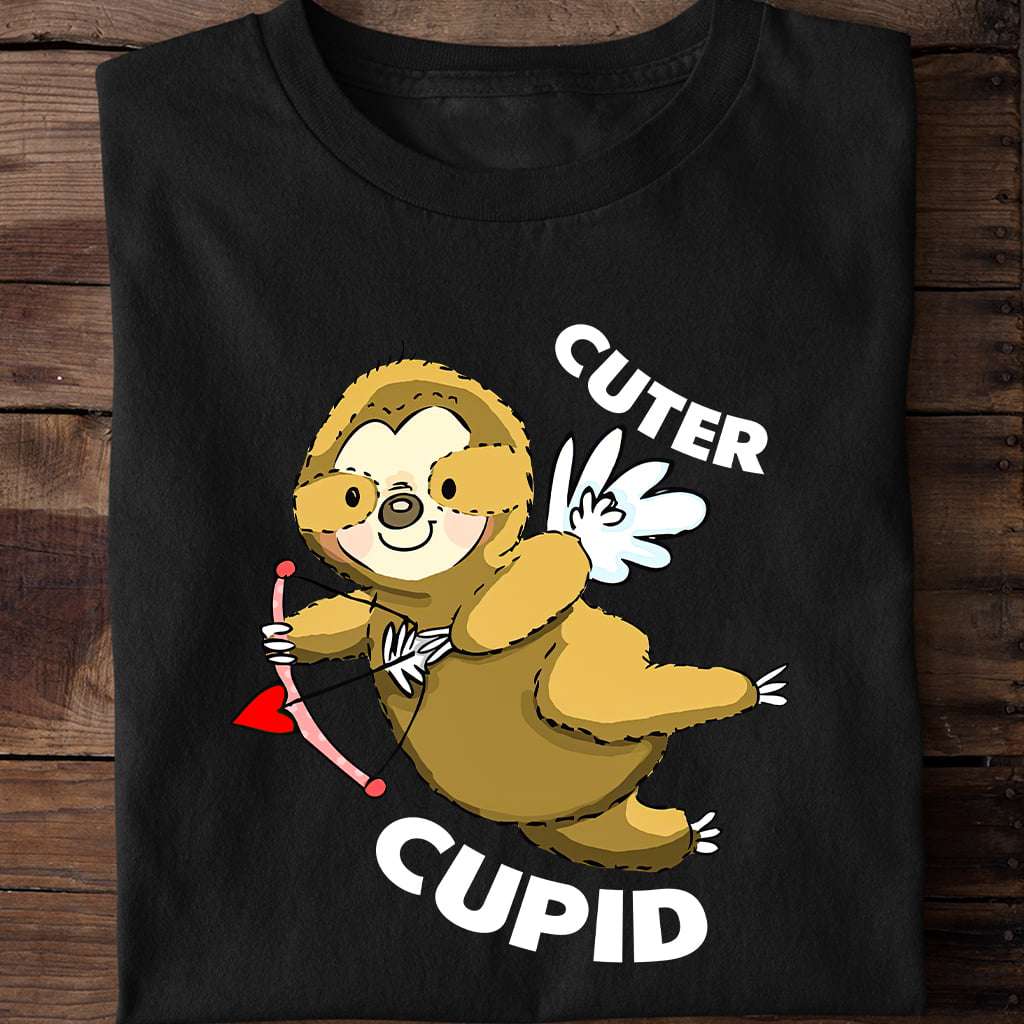 Sloth Cupid, Sloth Lover - Cuter Cupid