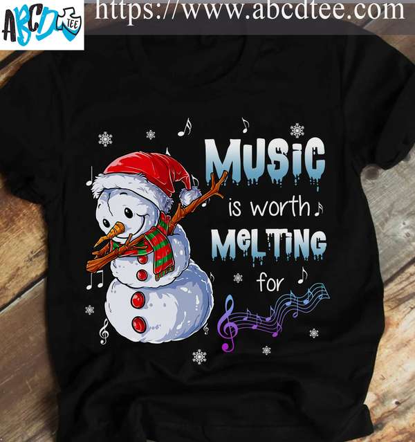 Music is worth melting for - Music Snowman, Back To School