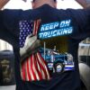 America Truck Graphic T-shirt - Keep on trucking