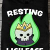 Funny Skull King - Resting Lich Face