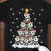 Funny Panda Christmas Tree Cute Decor Gift Xmas