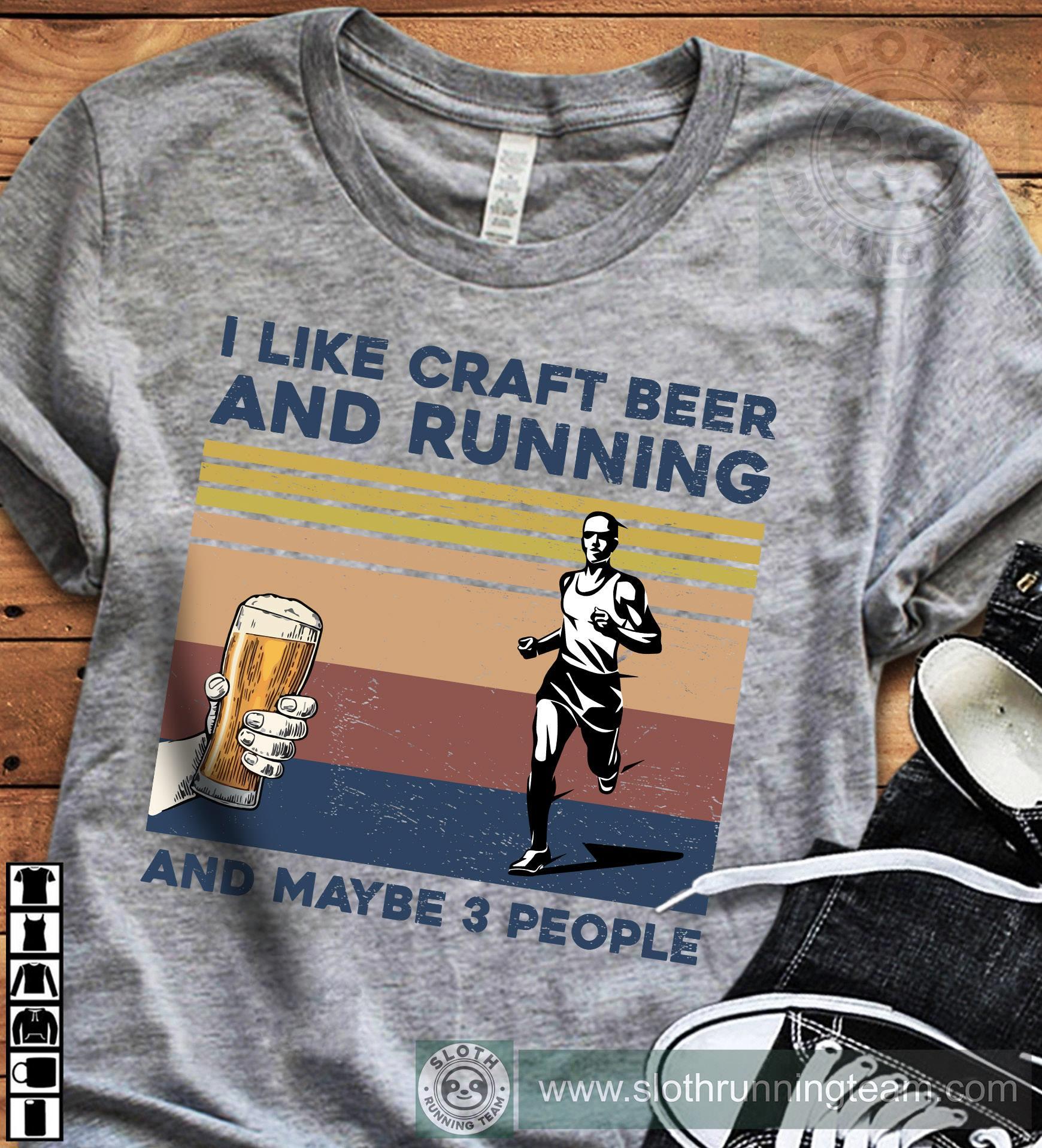 Running Beer - I like craft beer and running and maybe 3 people