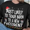 Most likely to trade biden to a new president