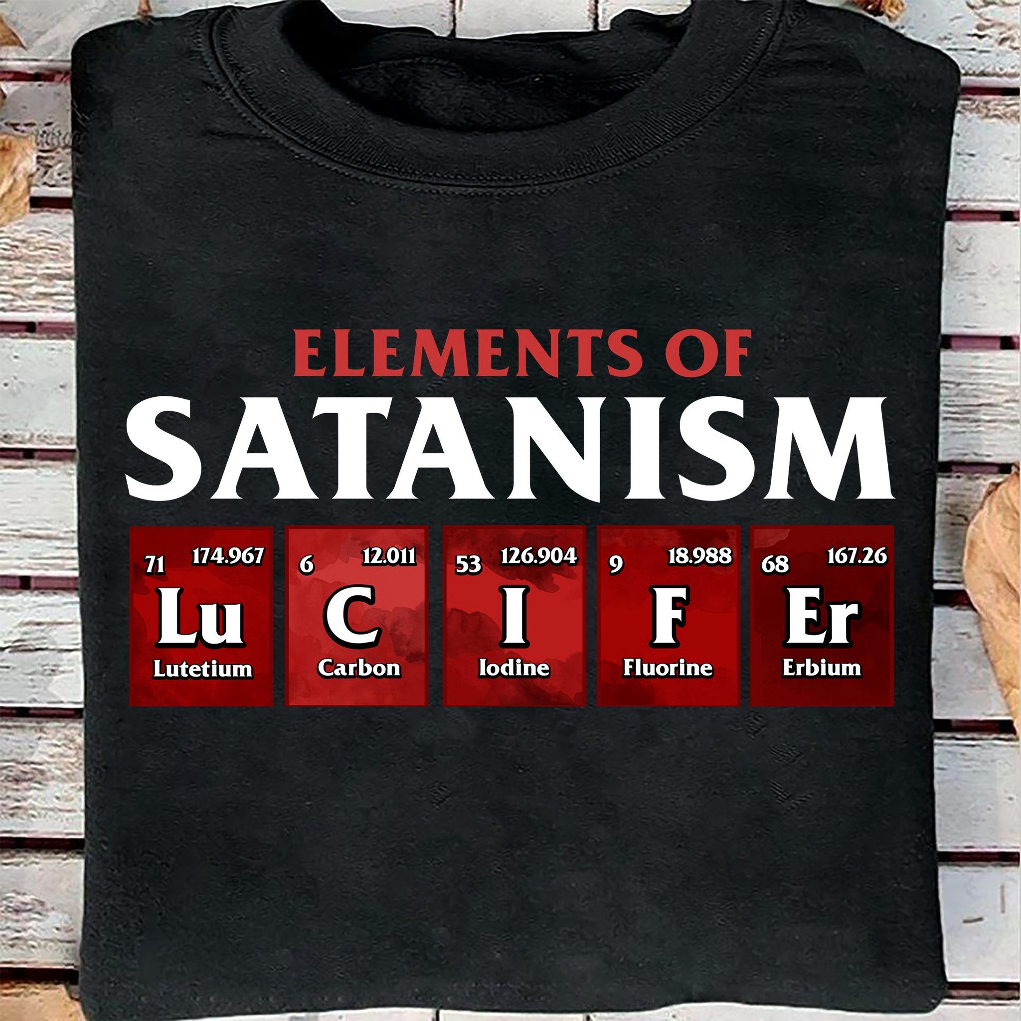 Elements Of Satanism Lucifer - Santa Lucifer