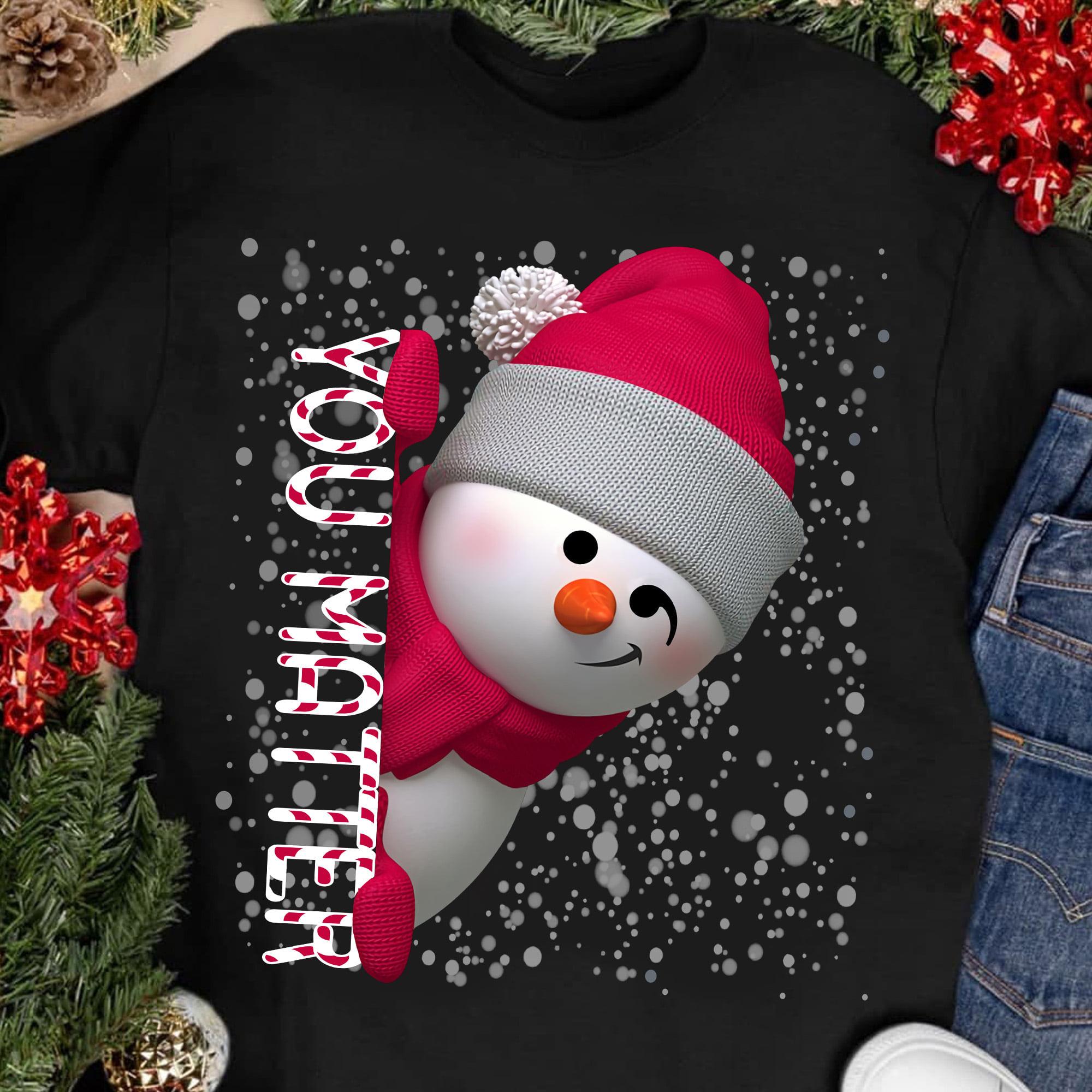 Suicide Christmas Snowman, Suicide Symbol - You matter