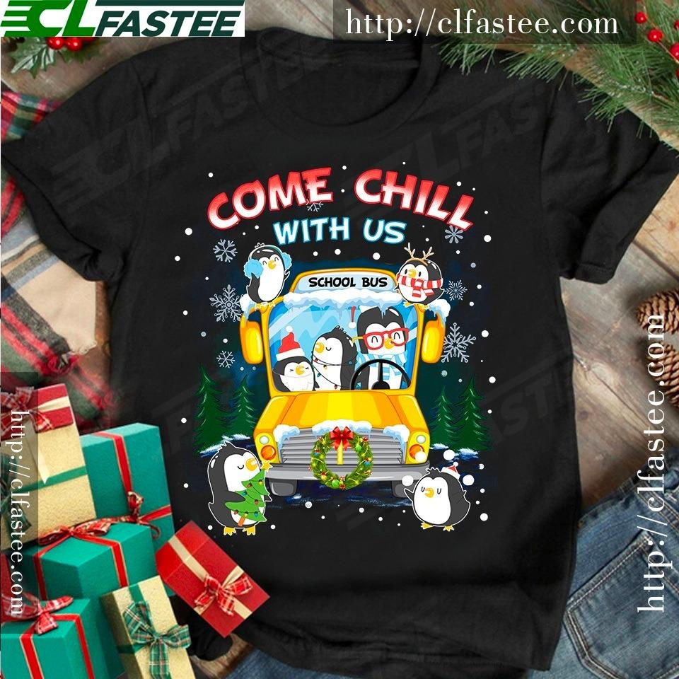 Christmas Penguin School Bus Driver - Come chill with us