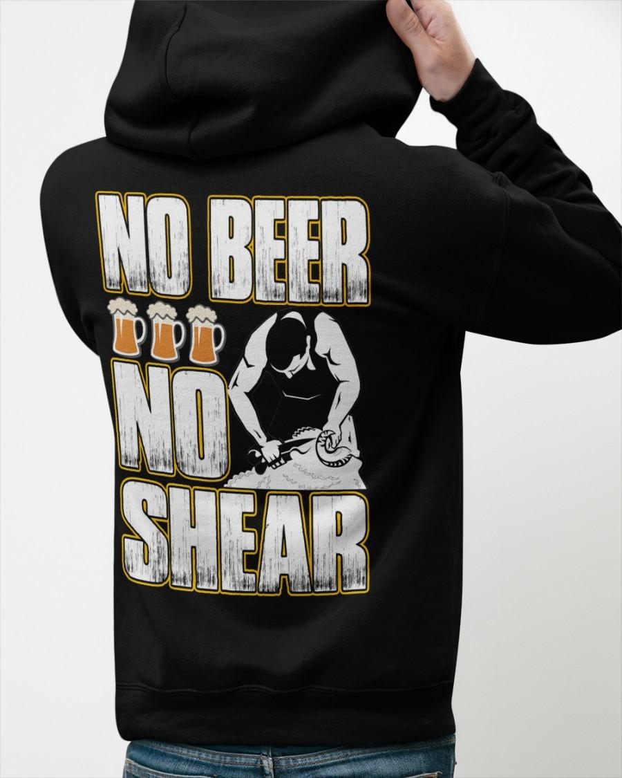 Sheep Shearer, Sheep And Beer - No beer no shear