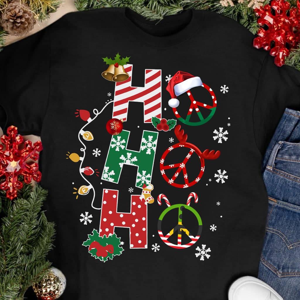 Santa Hippie Reindeer - Merry Christmas, Ugly Sweater