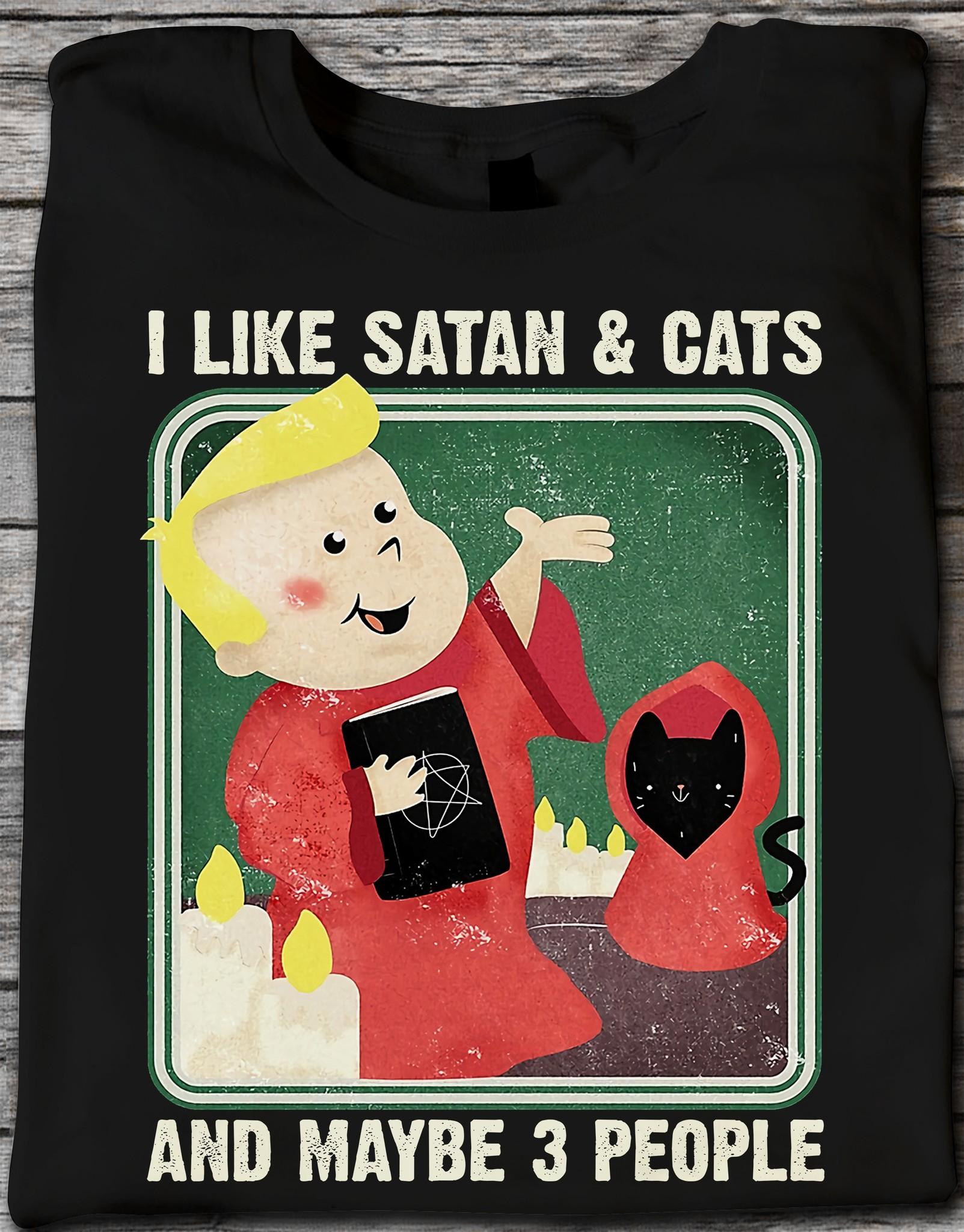 Satan Cat - I like satan and cats and maybe 3 people