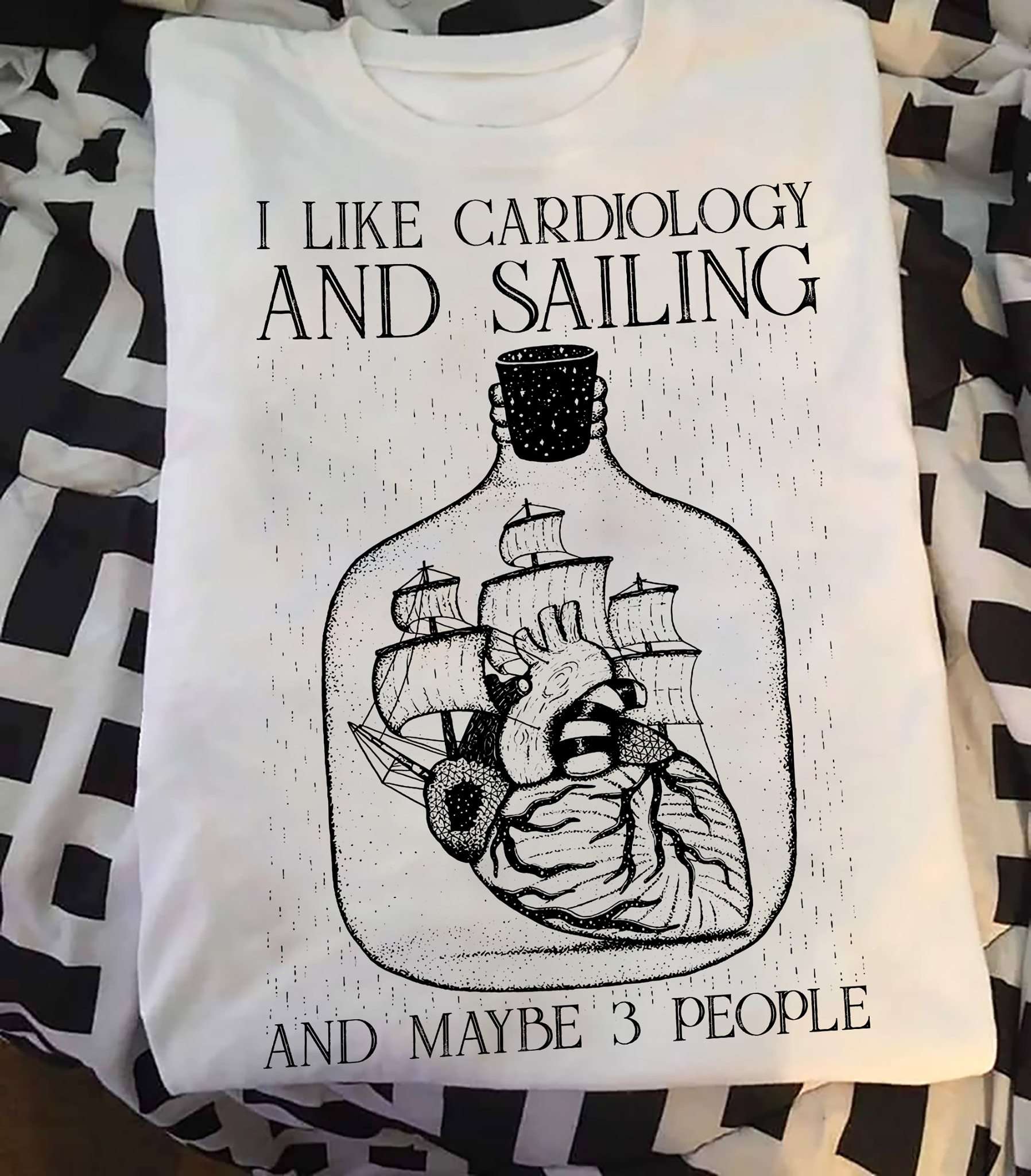 Cardiology sailing - I like cardiology and sailing and maybe 3 people