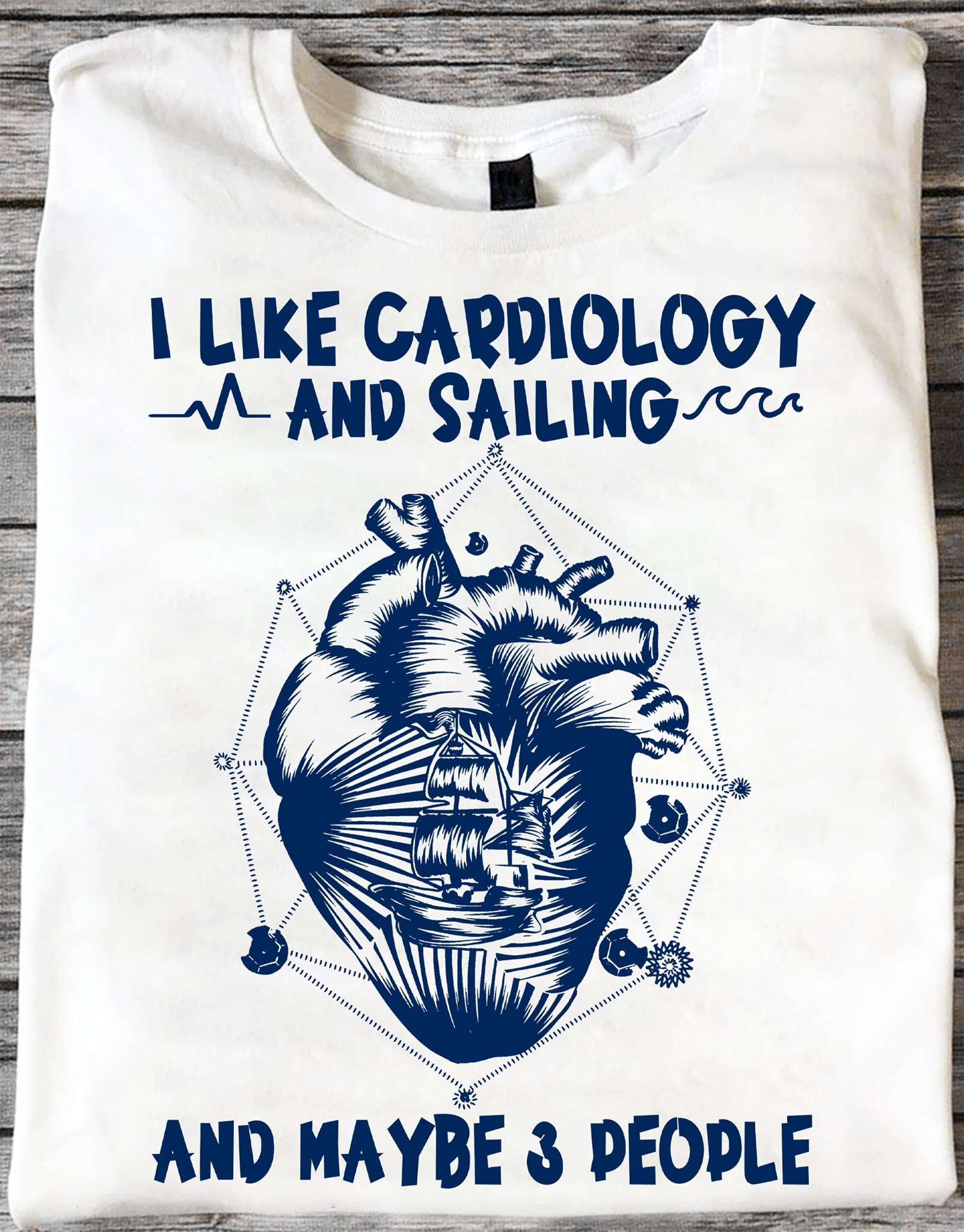 Cardiology sailing - I like cardiology and sailing and maybe 3 people