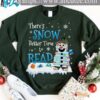 Christmas Snowman Book - There's snow better time to read