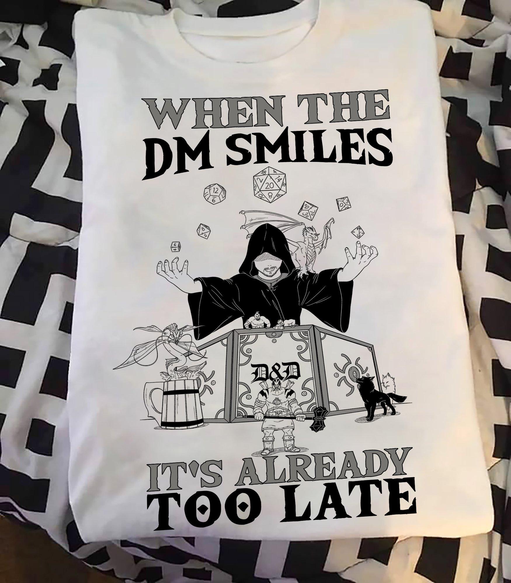 Goodreads When the DM Smiles, It's Already Too Late - Master D&D Game, Fantasy Gaming