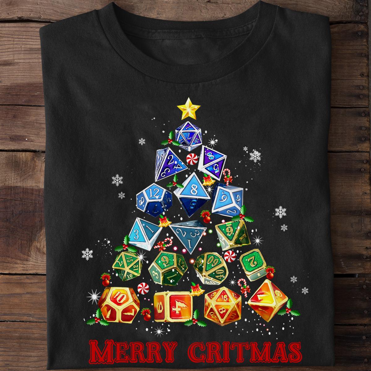 The Dice Dungeon Christmas Tree - Merry Critmas