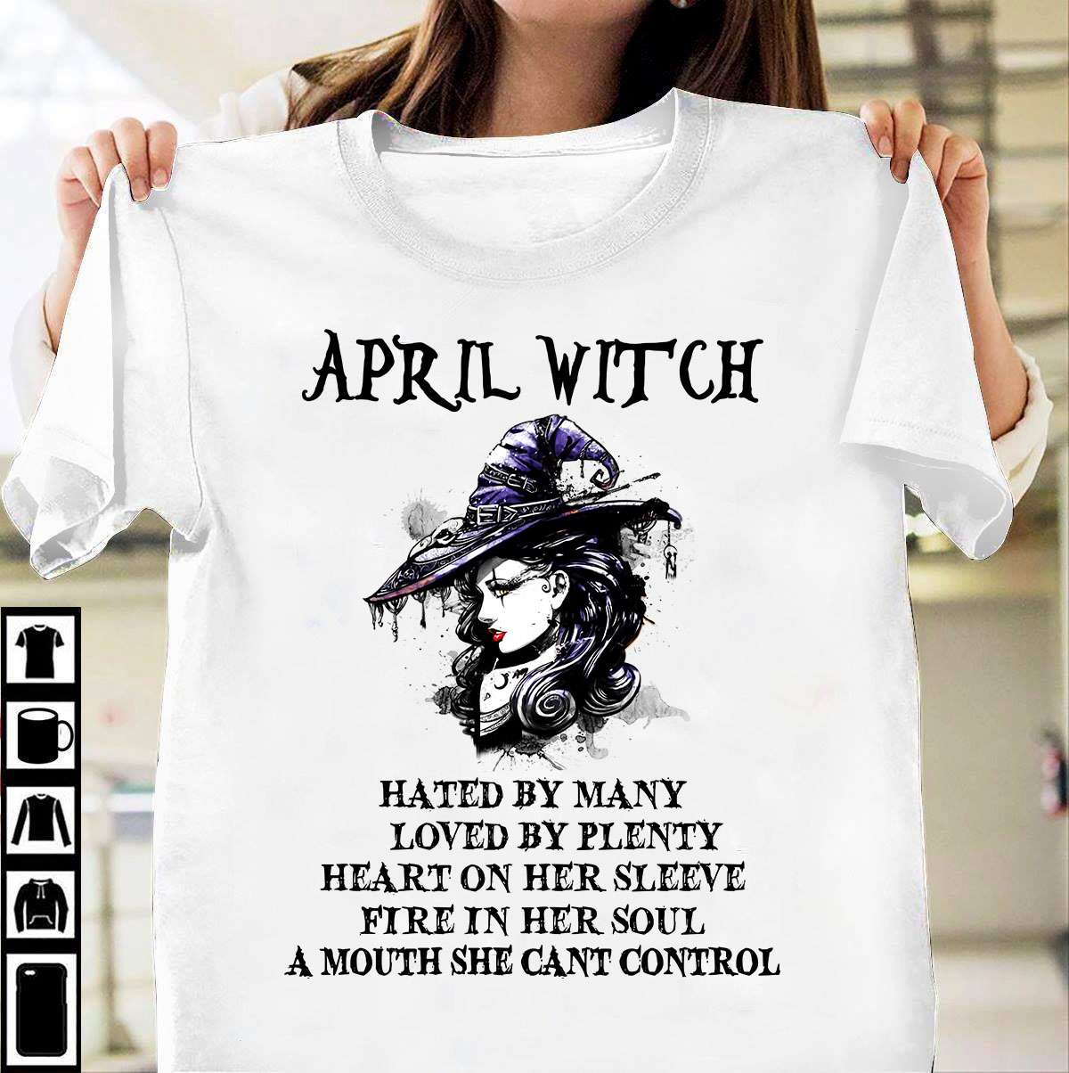 April witch - Halloween witch costume, beautiful witch