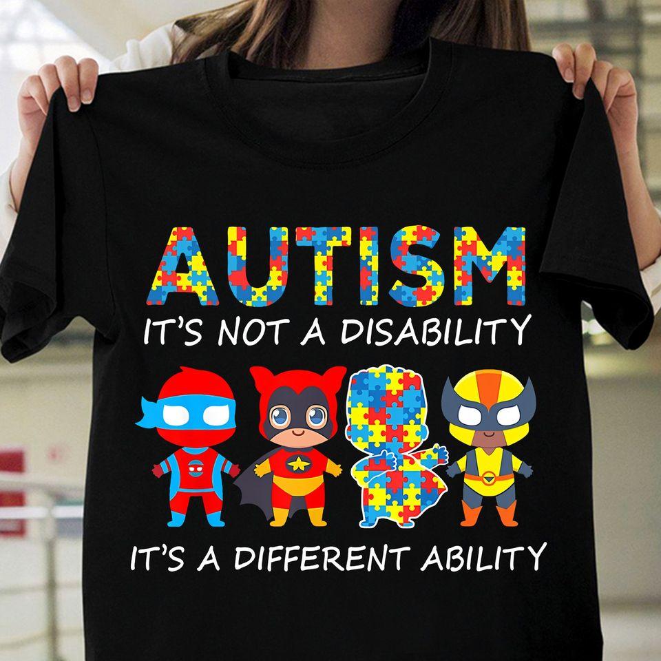 Autism it's not a disablity it's a different ability - Born to be different, Autism awareness