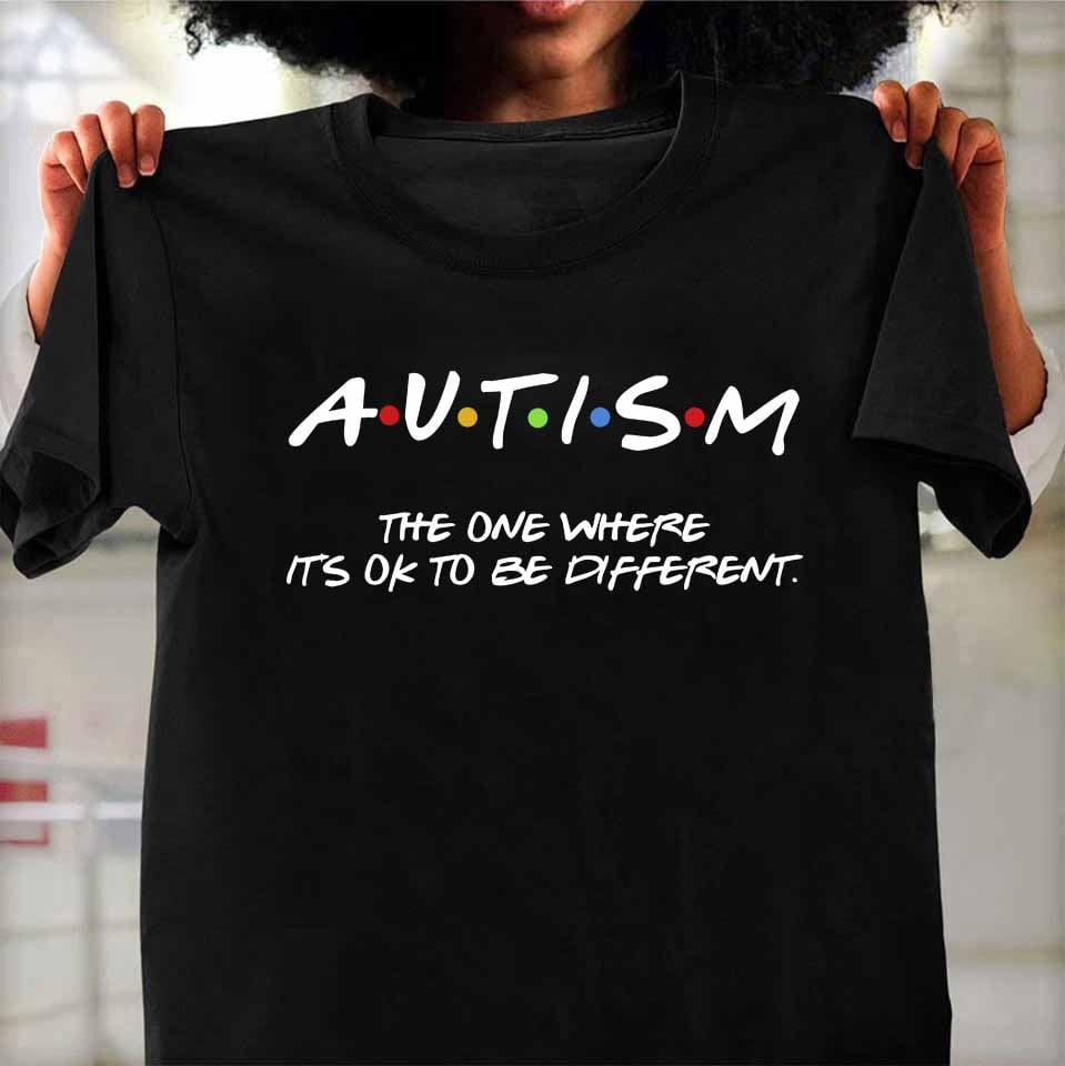 Autism the one where it's ok to be different - Autism different ability, Autism awareness