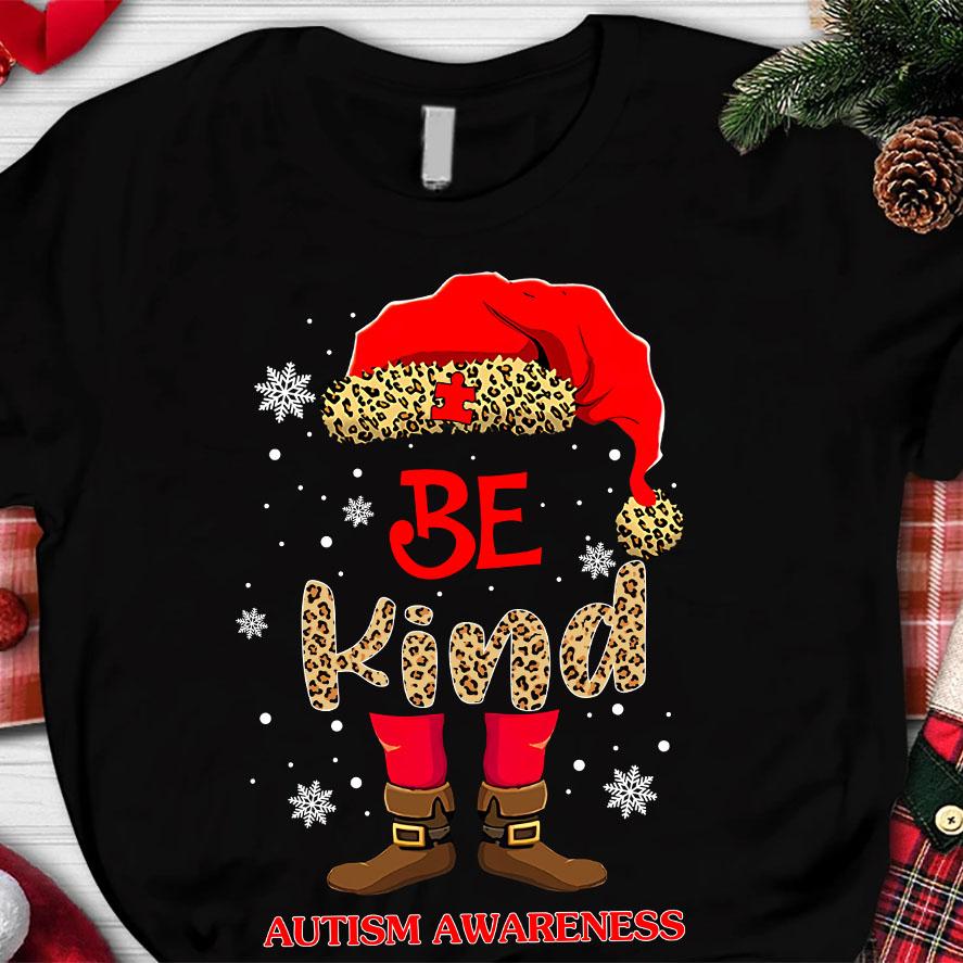 Be kind - Autism awareness, Christmas gift for autistic, Christmas day uglt sweater