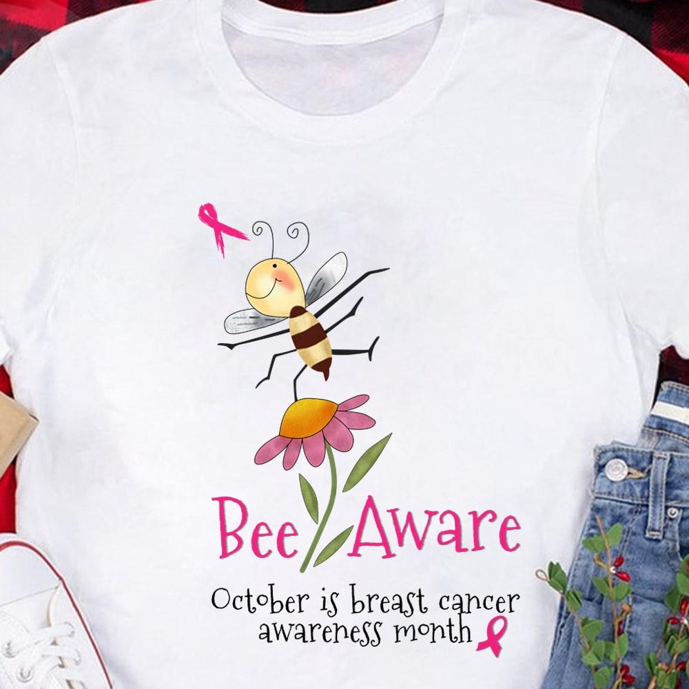 Bee aware - October is breast cancer awareness month, Breast cancer awareness, Bee Breast Cancer