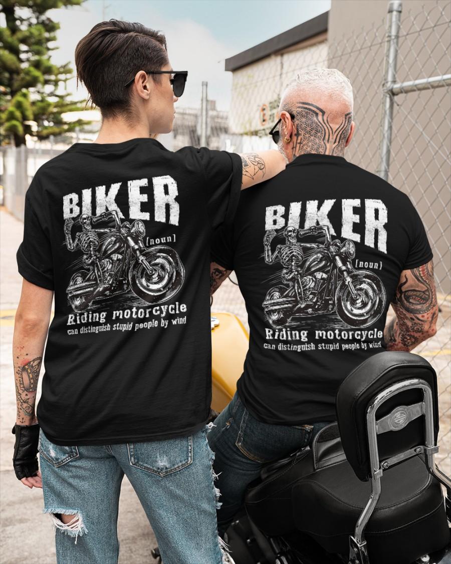 Biker gift - Skull riding motorcycle, Halloween gift for bikers