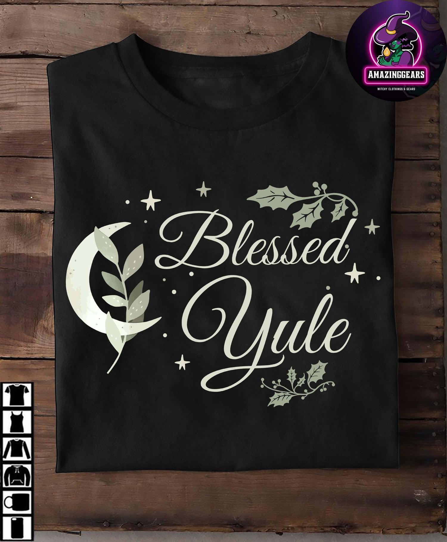 Blessed Yule - Merry Yule T-shirt, Xmas day ugly sweater