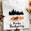Braapy Thanksgiving - Thanksgiving day gift, love to go snowmobiling