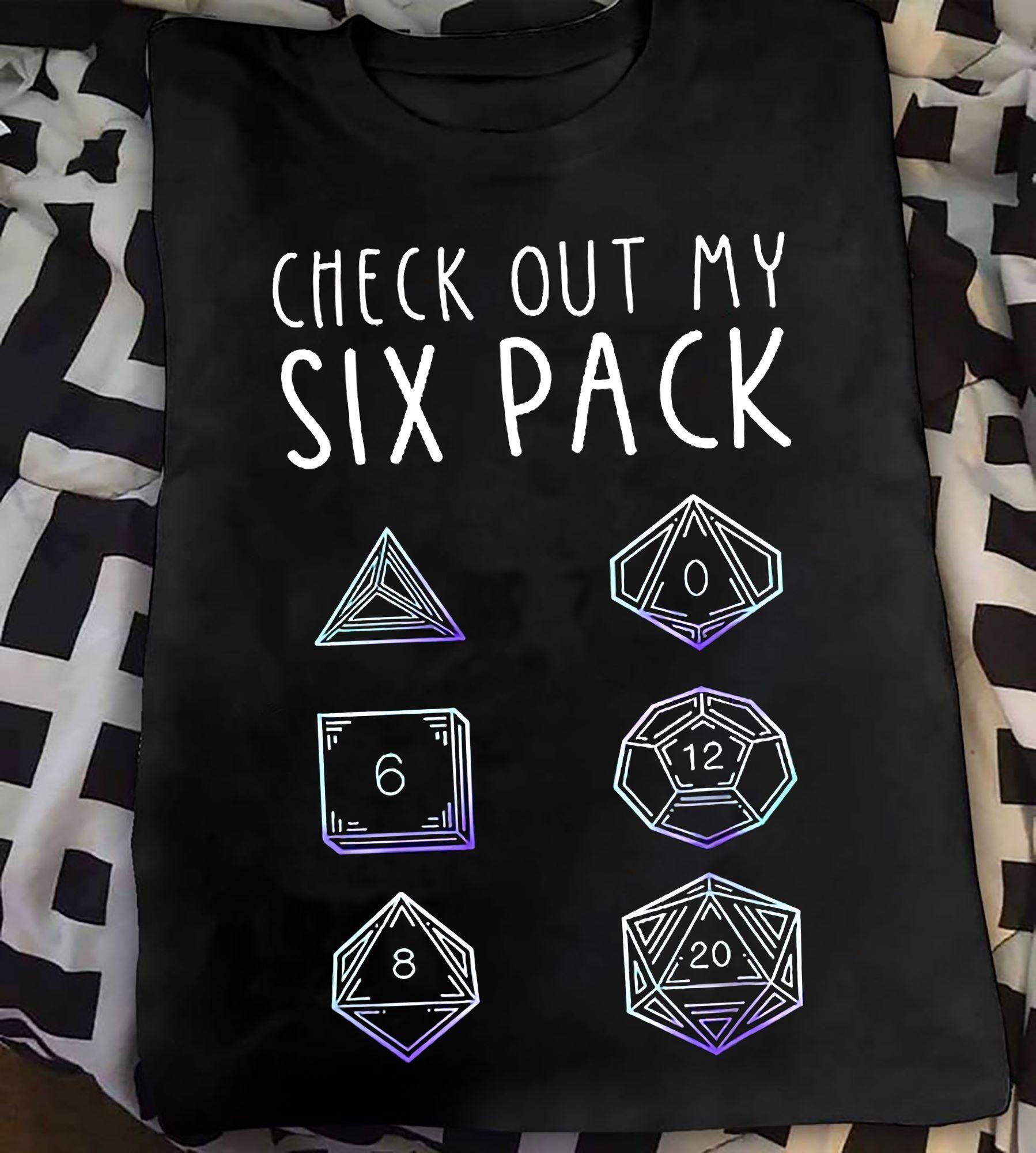 Check out my six pack - Six pack dices, Dungeons and Dragons
