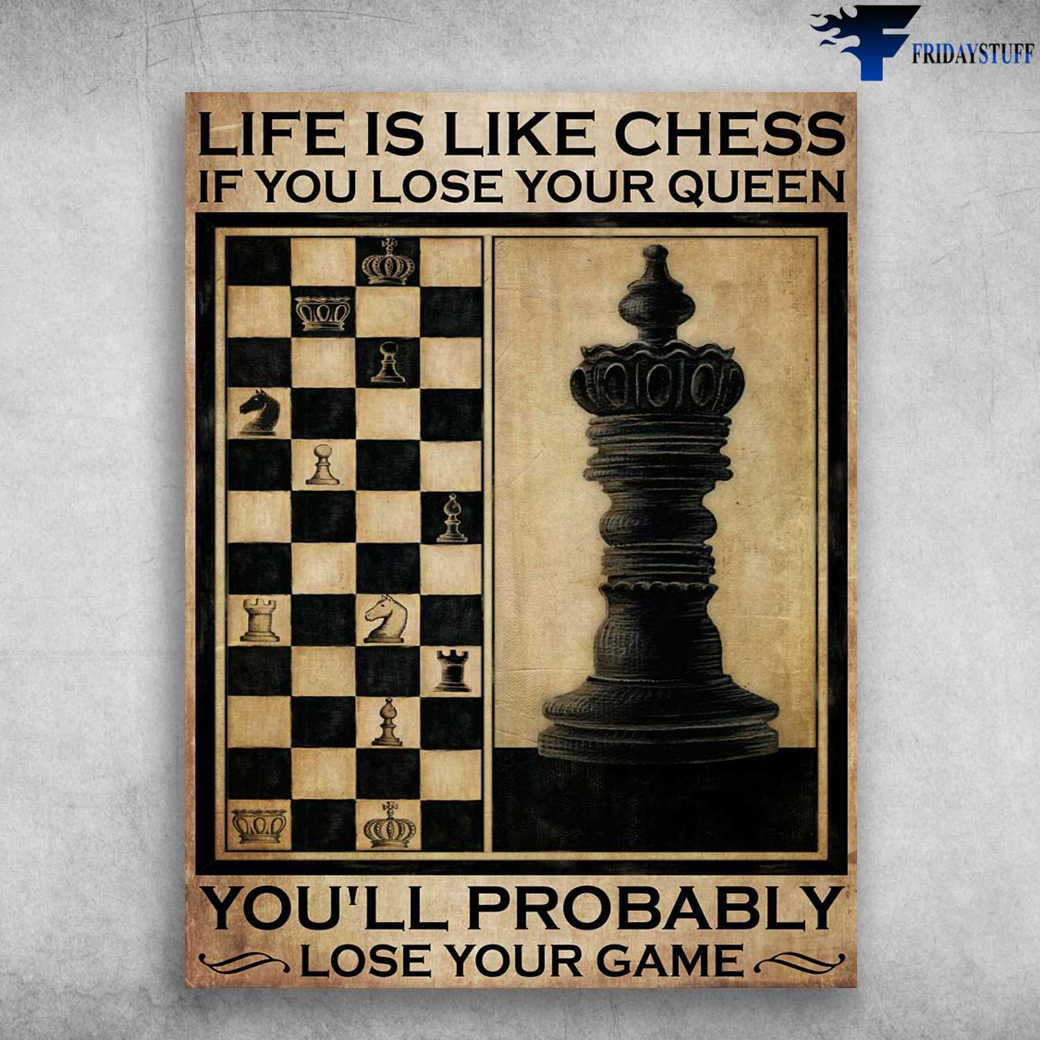 Life is like a game of chess 