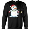 Christmas snowman - Christmas day ugly sweater, gorgeous snowman