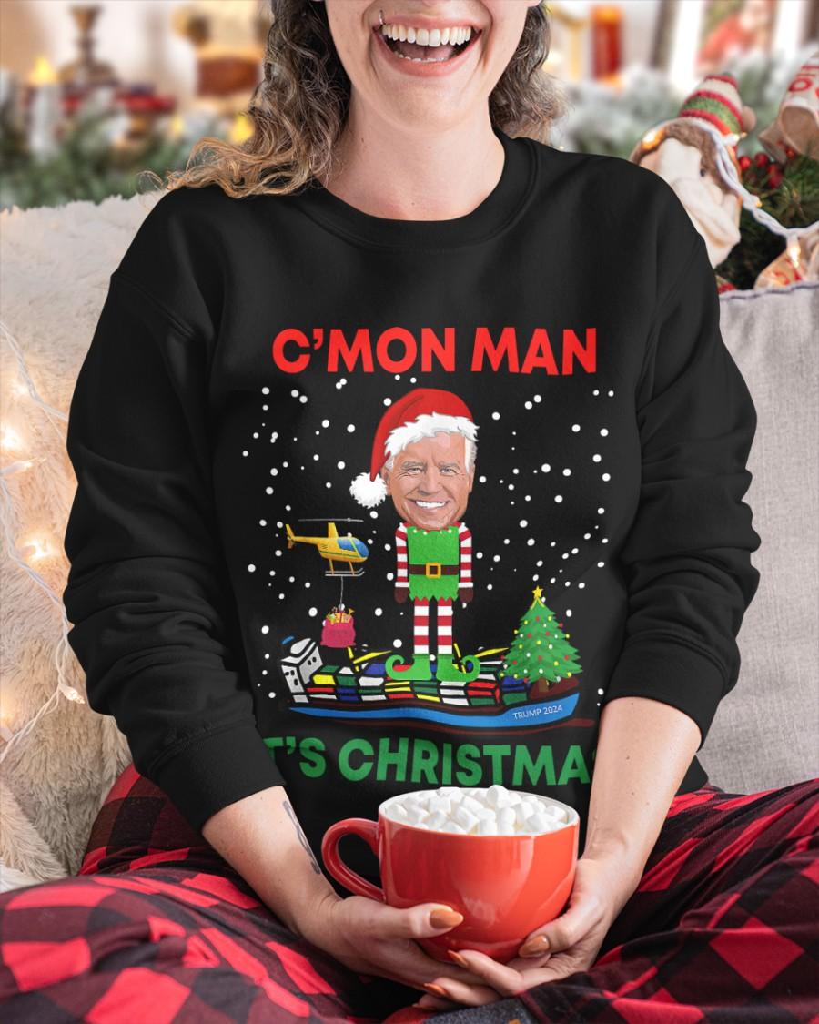 C'mon man it's Christmas - Santa Joe Biden, Christmas day gift