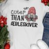 Cuter than Aebleskiver - Cute garden gnome, Christmas day ugly sweater