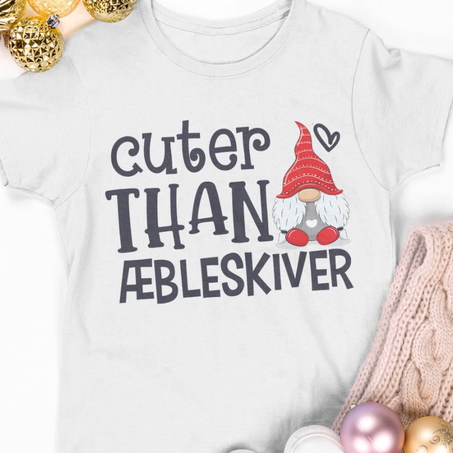 Cuter than aebleskiver - Garden gnome, Christmas ugly sweater gift
