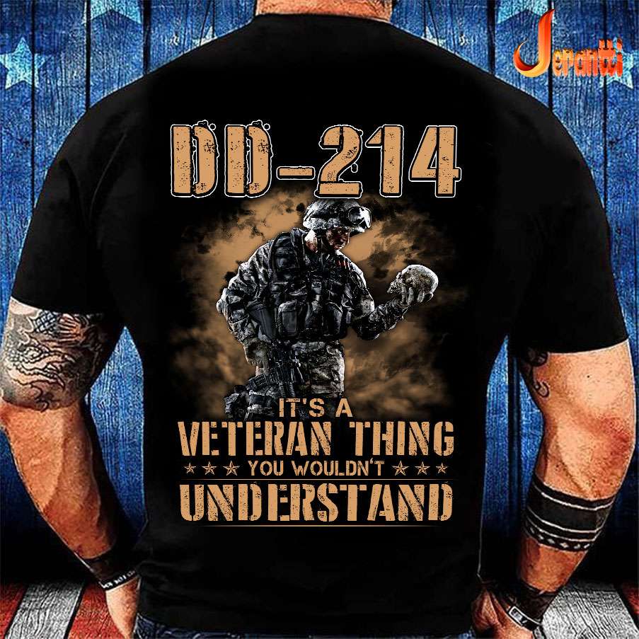 DD-214 it's a veteran thing you wouldn't understand - DD-214 shoes, Veteran day gift