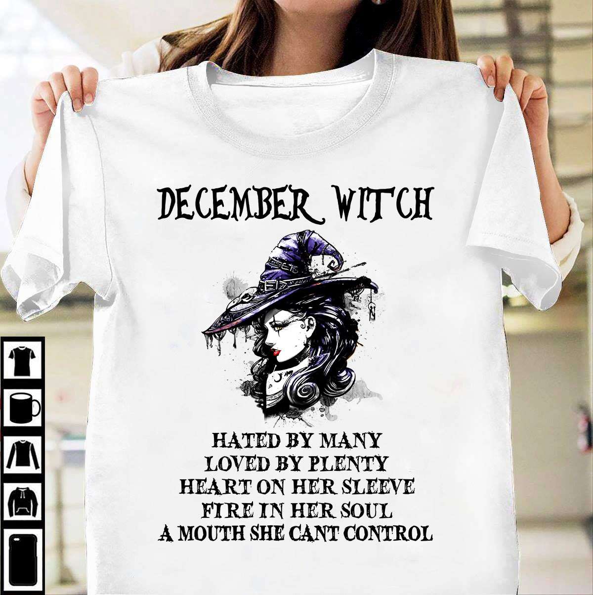 December witch - Halloween witch costume, beautiful witch
