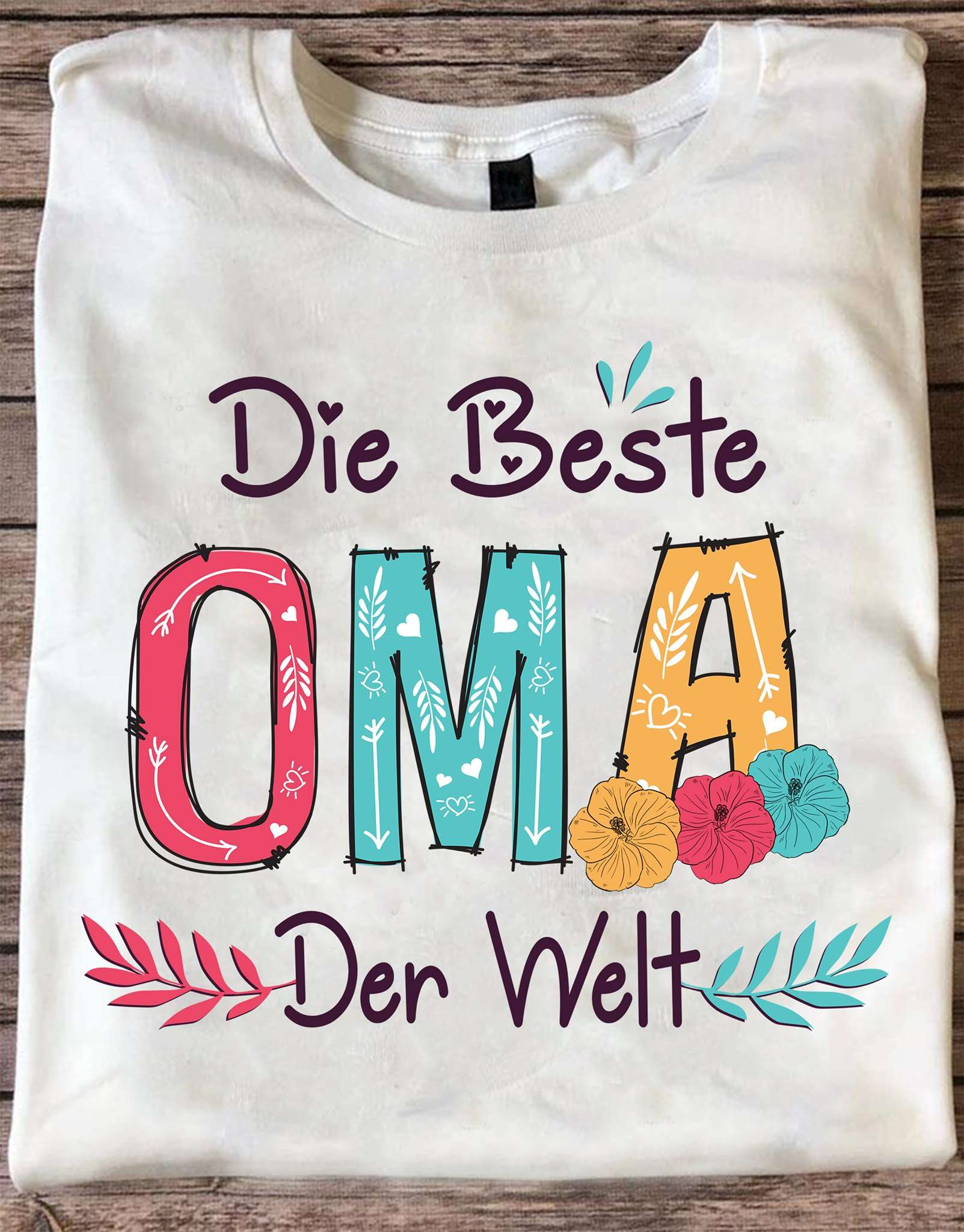 Die beste Oma der welt - Oma grandma title, T-shirt for grandma
