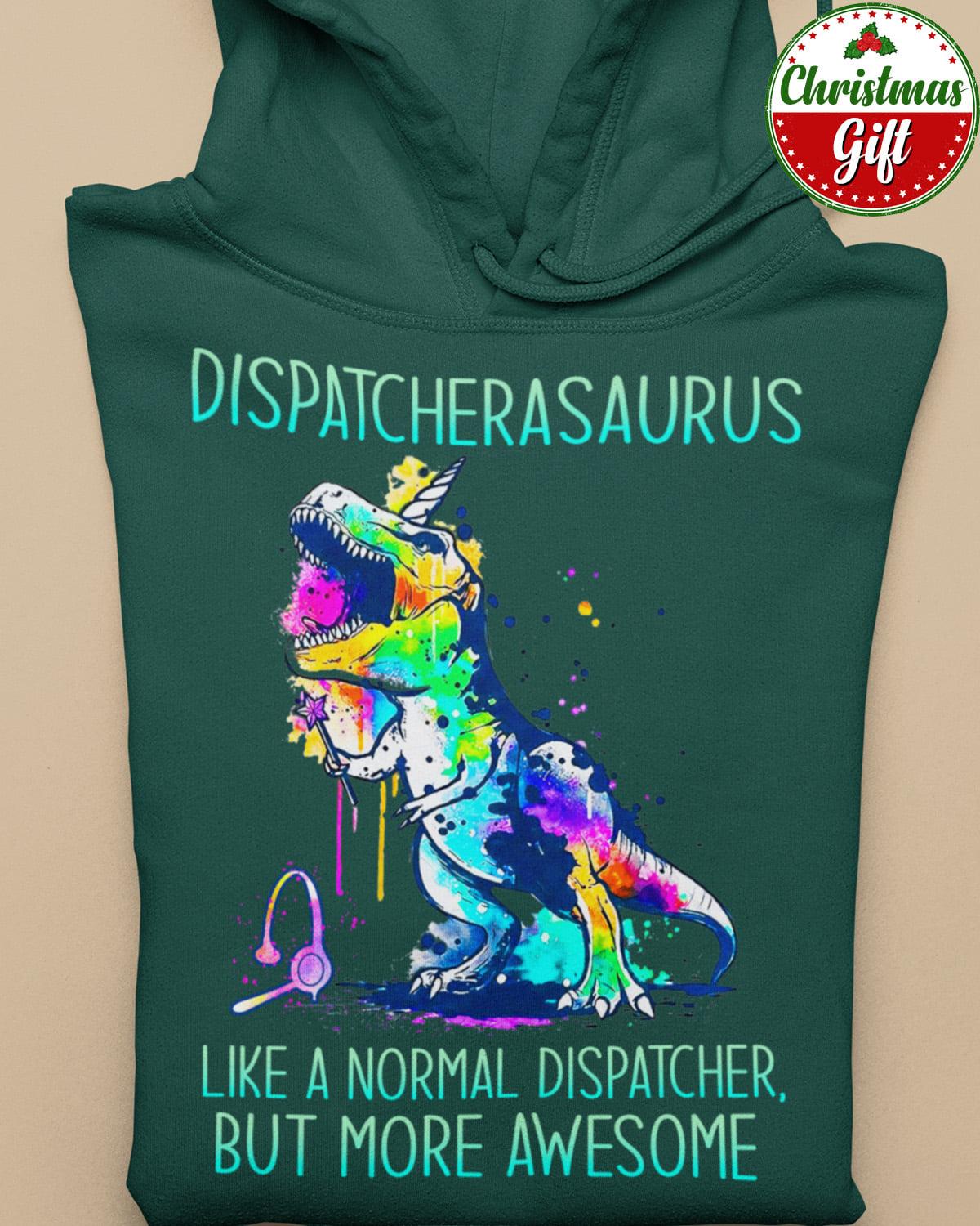 Dispatcherasaurus like a normal dispatcher, but more awesome - Colorful dinosaur