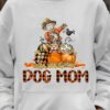 Dog mom - Fall pumpkin season, Pitbull mom's gift