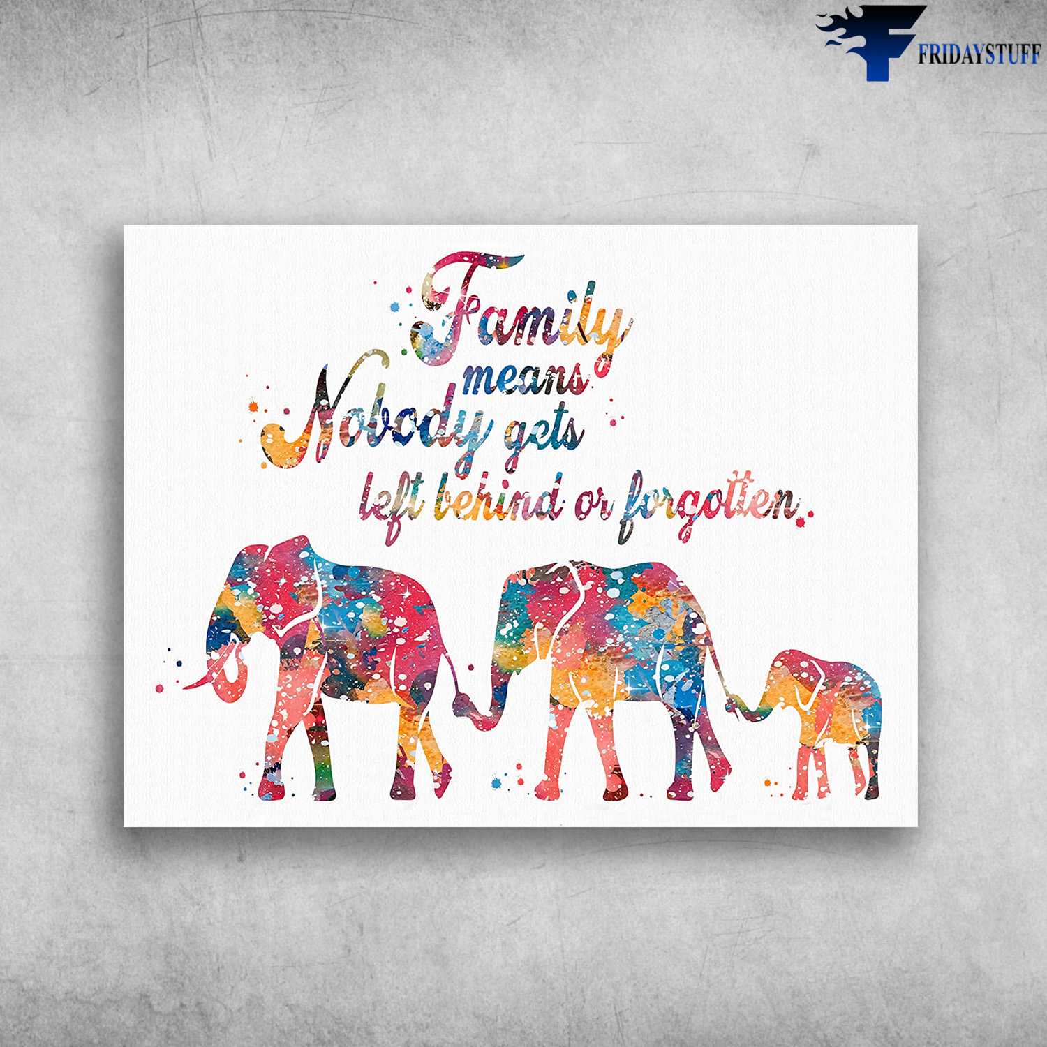 Elephant Family - Family Means, Nobody Gets Left Behind, Or Forgetten