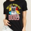 Girls just wanna have dogs - Girls love pugs, pug dog graphic T-shirt
