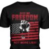 Give me freedom, not more lies - American need freedom, America country of Freedom