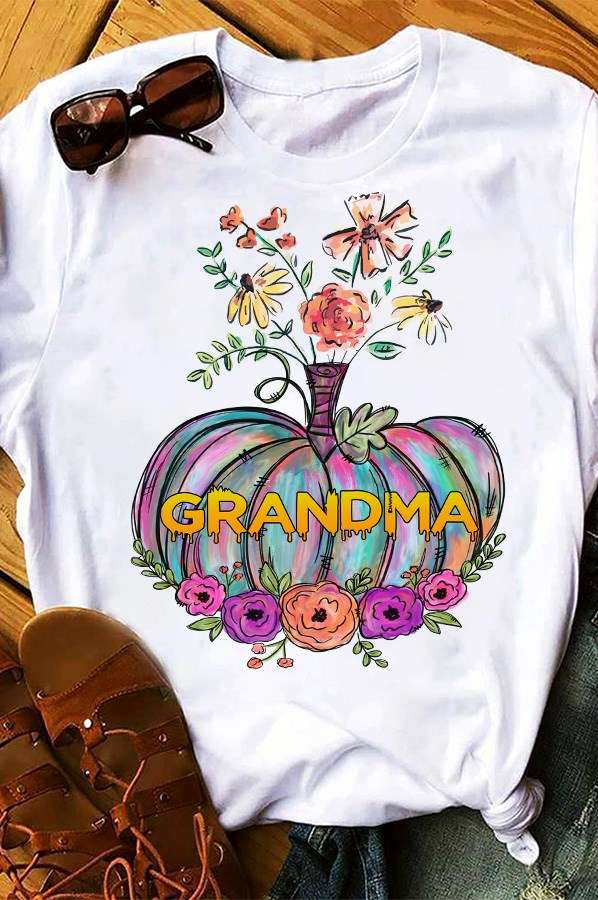 Grandma pumpkin - Gift for grandma, fall pumpkin season