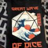 Great wave of dice - Ocean wave and dices, Dungeons and Dragons