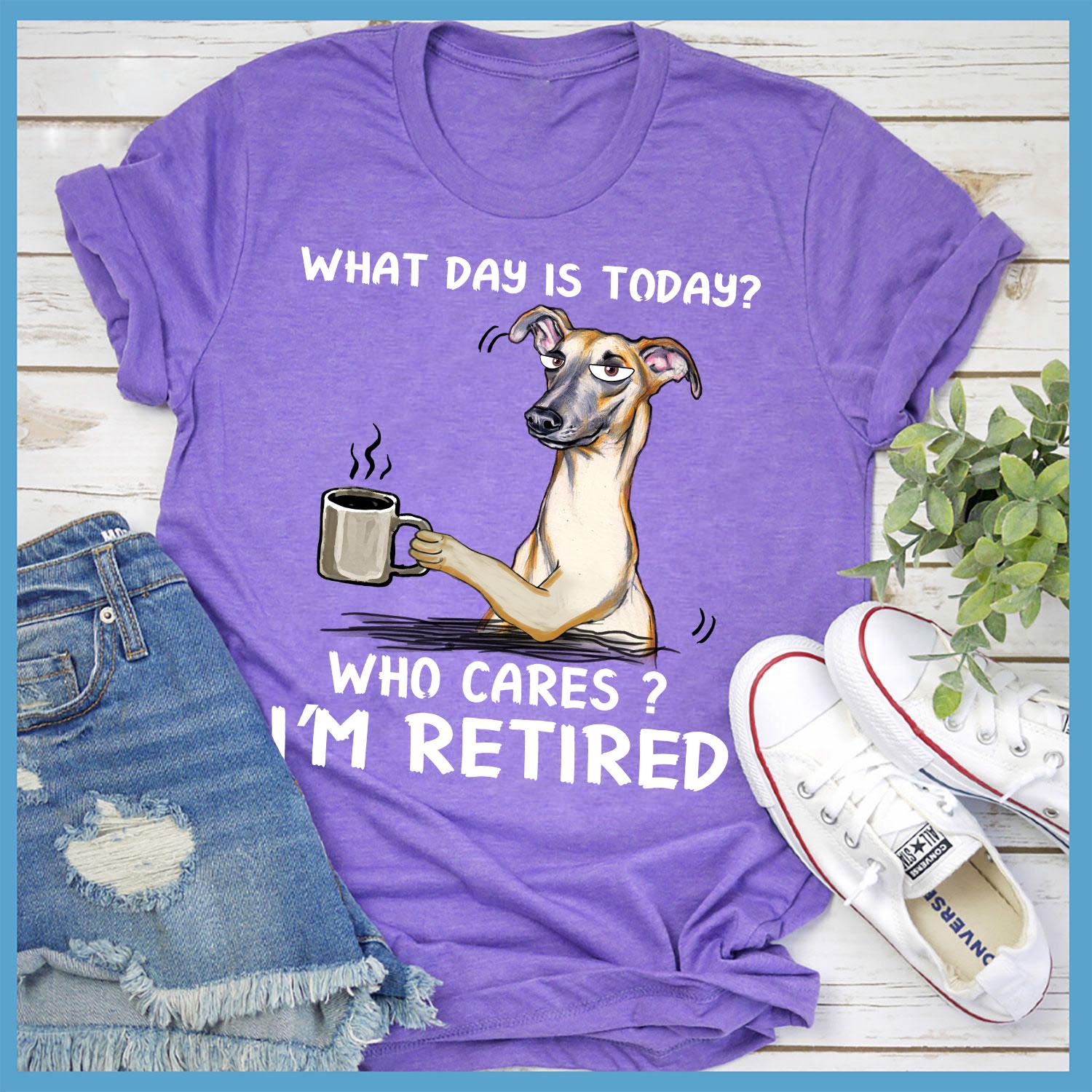 Greyhound Coffee - What day is today? Who cares? I'm retired