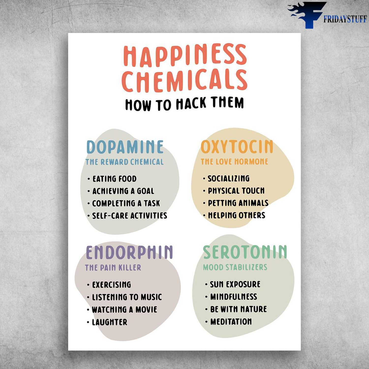Happiness Chemicals, How To Hack Them, Dopamine The Reward Chemical, Oxytocin The Love Hormone, Endorphin The Pain Killer