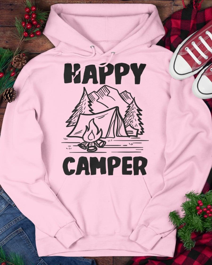 Happy camper - Love camping outdoor, camping on the mountain