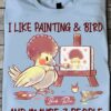I like painting and bird and maybe 3 people - Bird ross, Bird painting