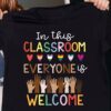 In this classroom, everyone is welcome - Lgbt community, black community