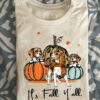 It's fall y'all - Beagle dog and pumpkins, Thanksgiving day gift